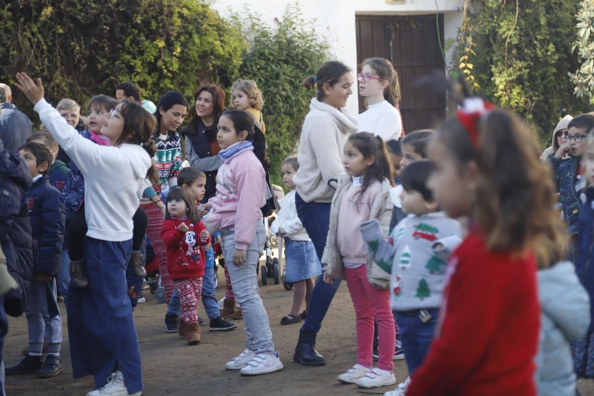 Niños disfrutando este sábado en Córdoba.