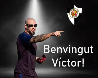 Víctor Valdés, nuevo entrenador del Horta en Tercera División