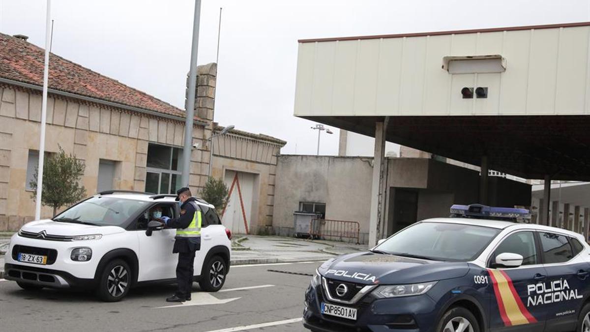 Un coche de la Policía Nacional.