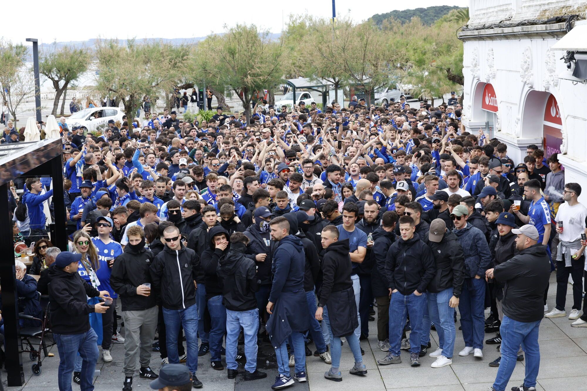 Así fue el partido entre el Real Oviedo y el Racing de Santander