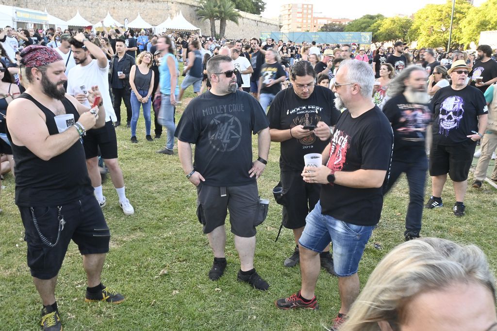 Ambiente de la segunda jornada del Rock Imperium Festival en Cartagena