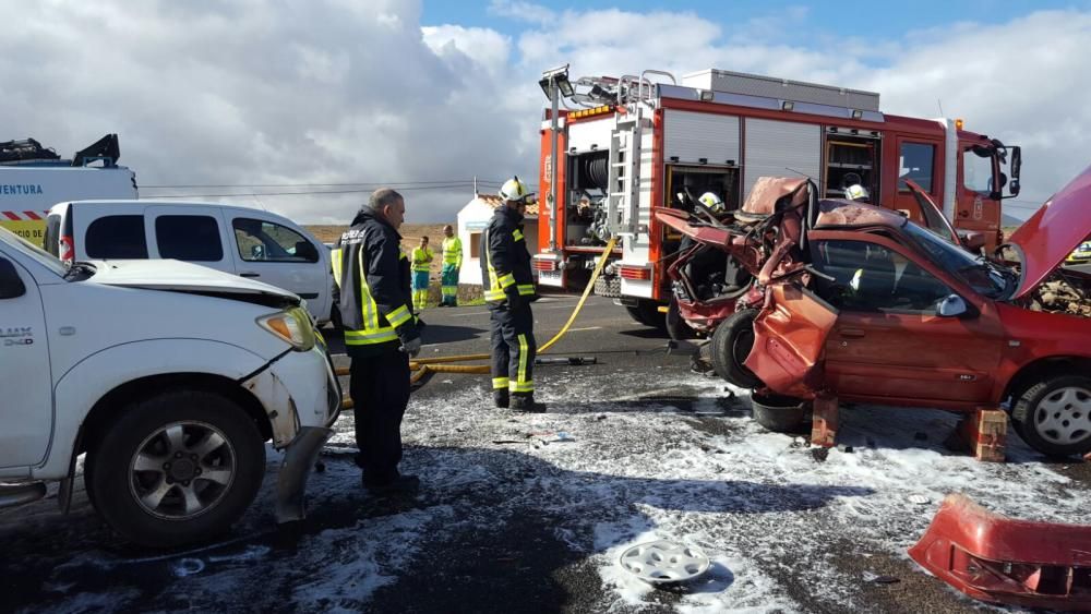 Accidente de tráfico en Fuerteventura (28/11/16)