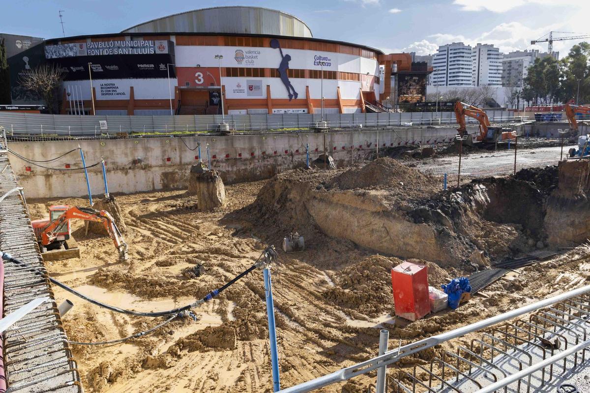 Así avanzan las obras del Roig Arena