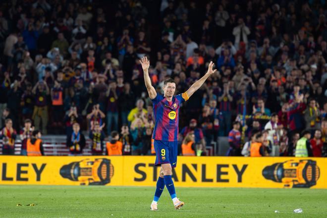 Robert Lewandowski está de suerte: un último baile con el Barça ante su víctima favorita