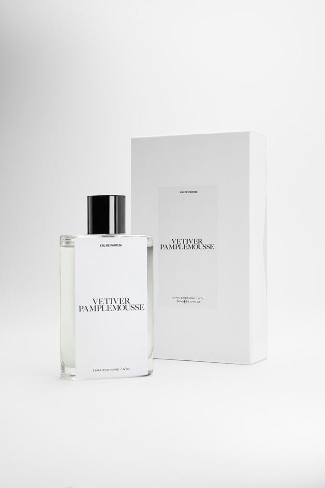 Perfume 'Vetiver pamplemousse', de la colección Zara Emotions by Jo Malone CBE