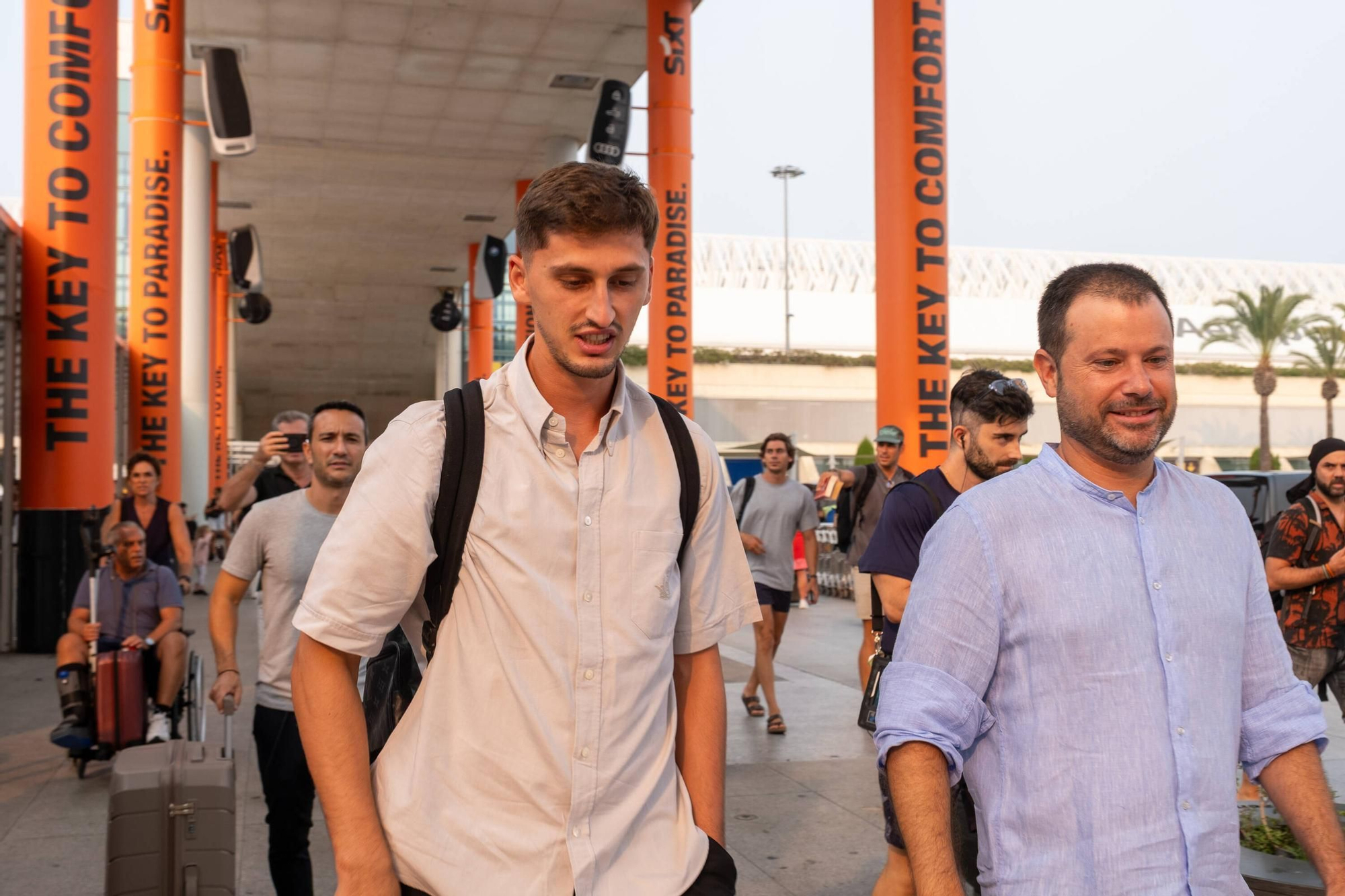 Kumbulla, nuevo fichaje del Mallorca, llega a Palma: "Me han transmitido confianza"