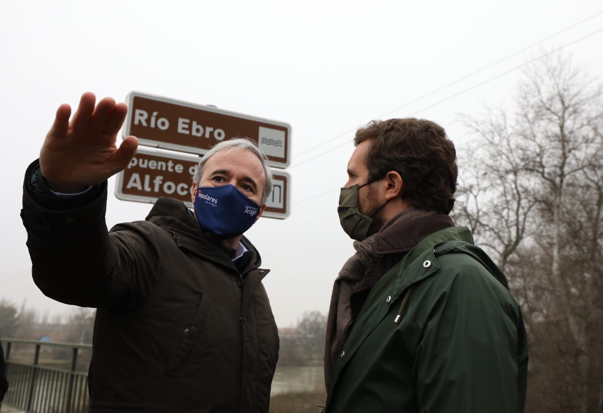 Del congreso autonómico al barro de Monzalbarba