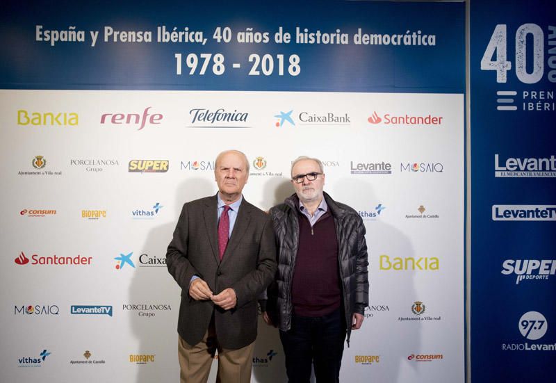 Photocall de la gala del 40 aniversario de Prensa Ibérica en Levante-EMV