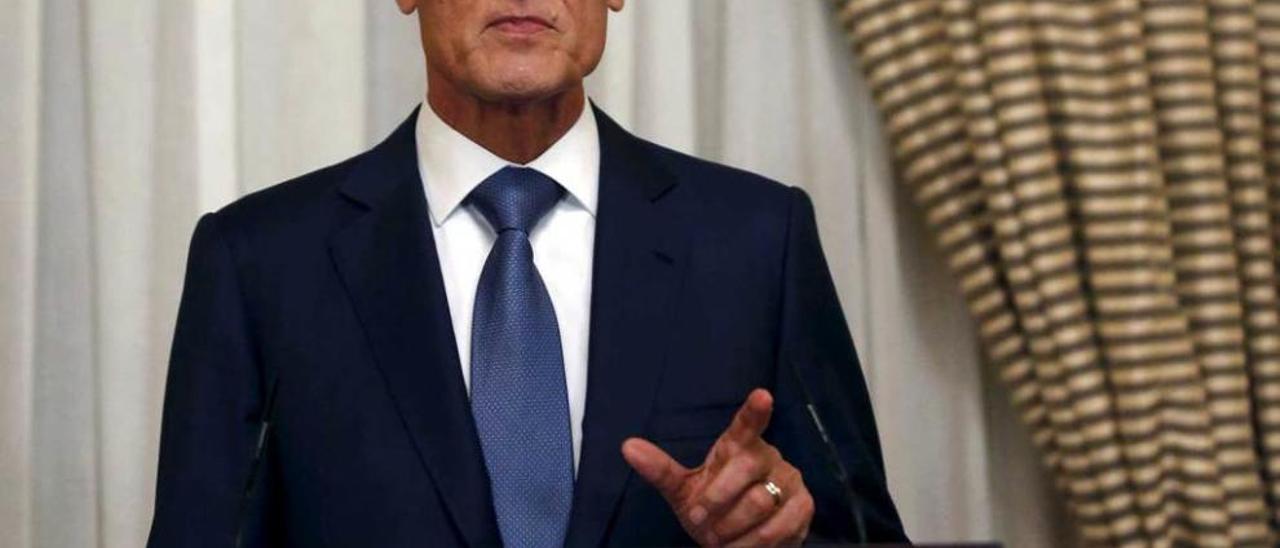 El presidente portugués, Aníbal Cavaco Silva, el pasado jueves.