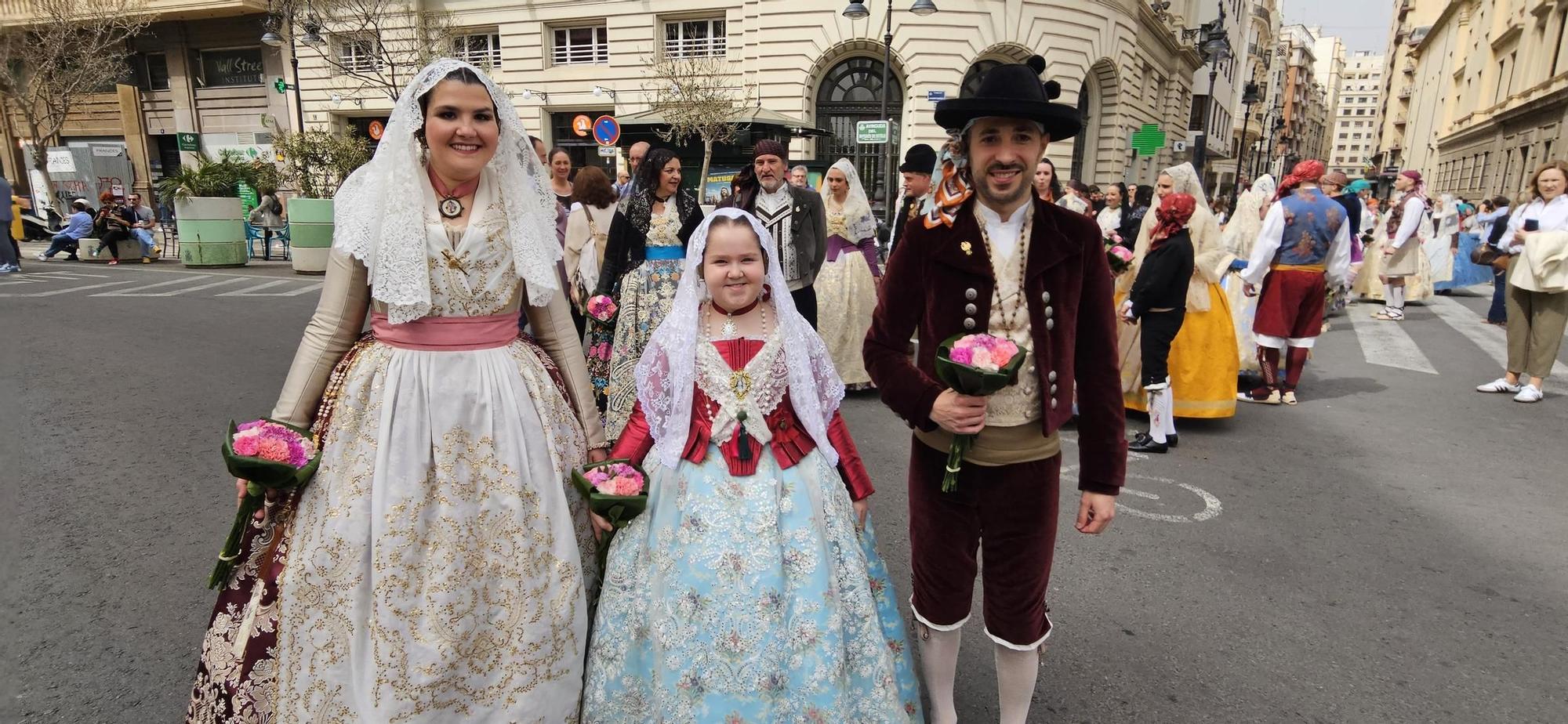 Las Fallas en la Ofrenda de San Vicente Ferrer 2024