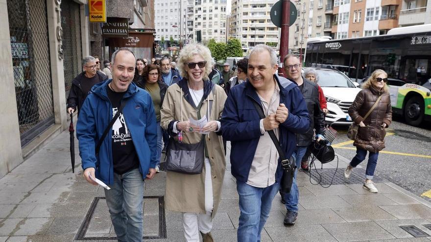 A pegada de Begoña Caamaño nas rúas de Vigo