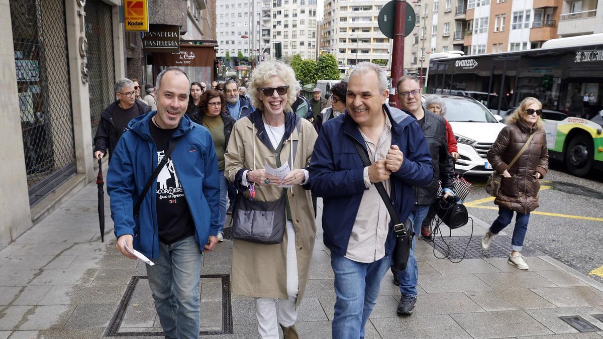 A pegada de Begoña Caamaño nas rúas de Vigo