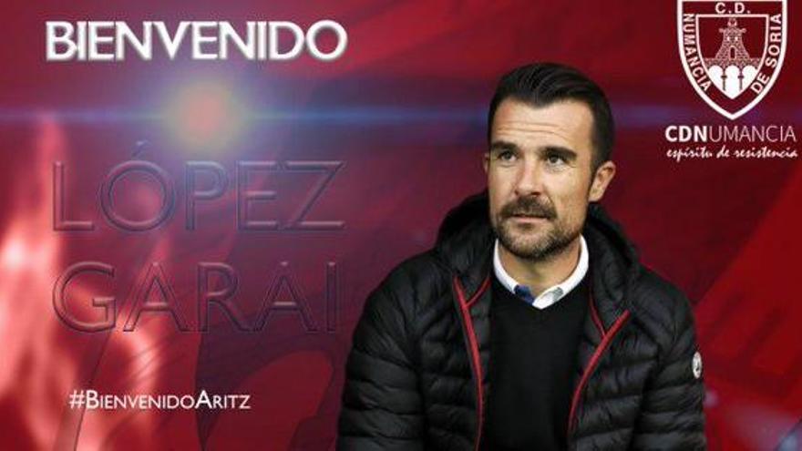 El exrojiblanco López Garai, nuevo entrenador del Numancia