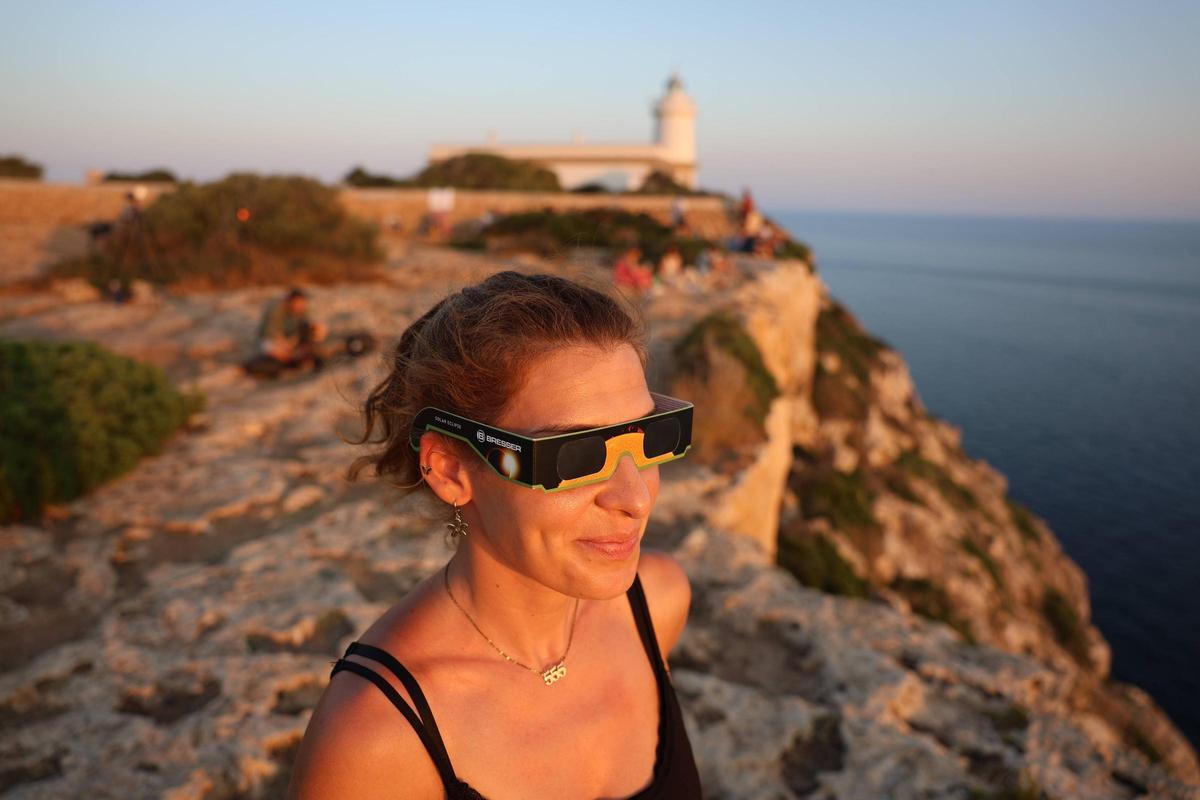 FOTOS | Primera simulación en Baleares del gran eclipse de sol que dentro de un año vendrá a Mallorca