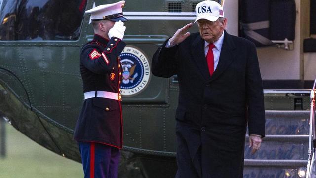 Trump asegura que con Groenlandia en "manos de EEUU" la OTAN será más eficaz y formidable