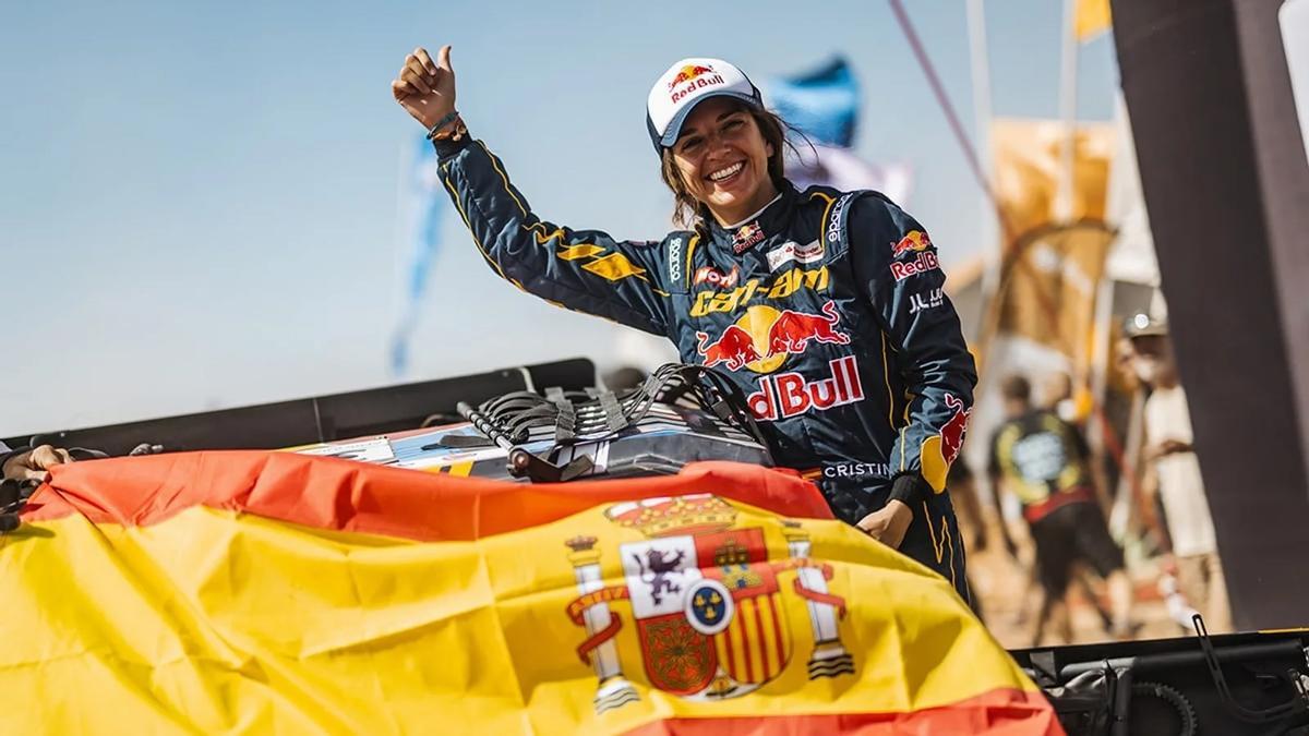 Cristina Gutierrez, ganadora del Dakar.