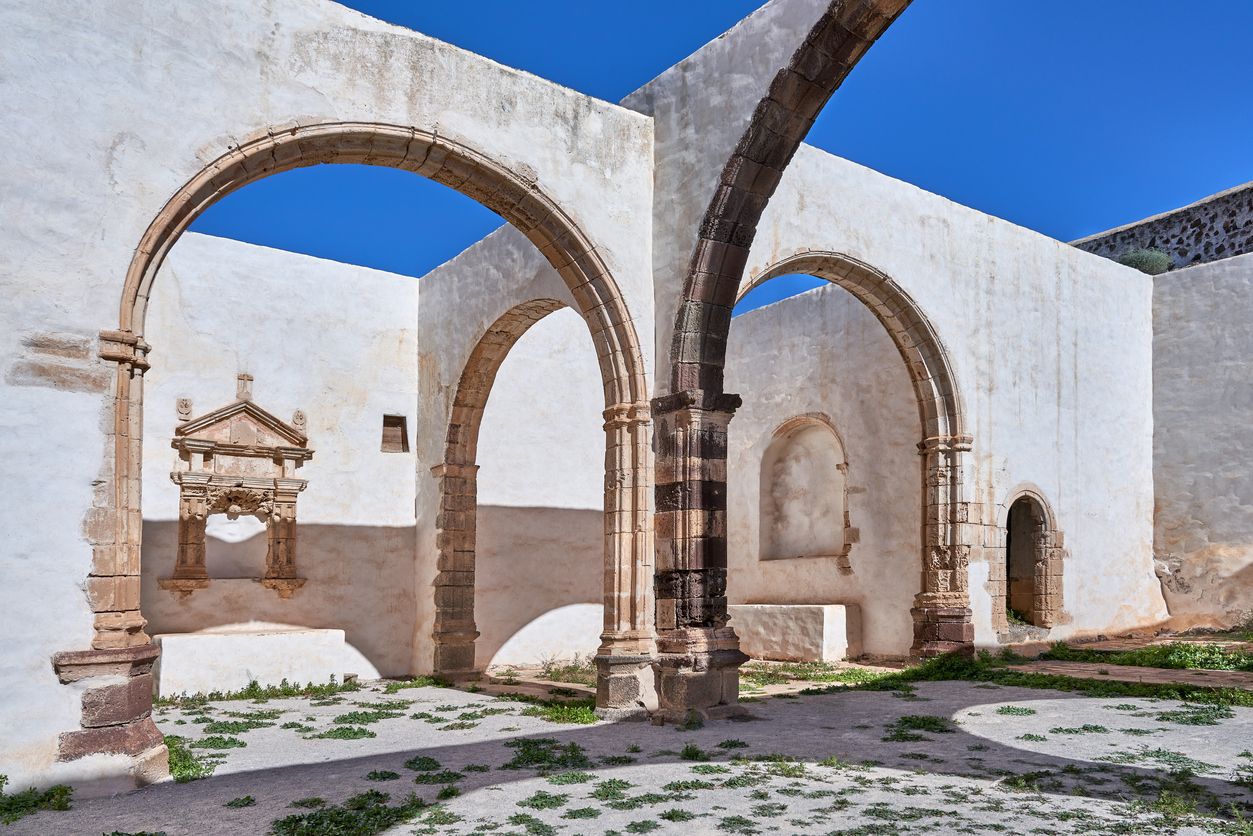 Los restos del Convento de San Buenaventura