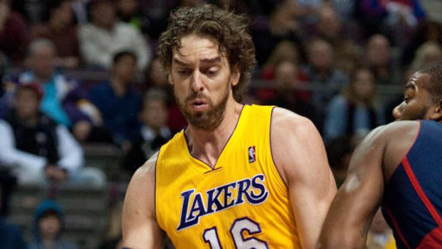 Pau Gasol sufre un esguince leve en su tobillo derecho