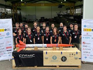 Estudiantes de la UPC lanzan con éxito un cohete supersónico suborbital