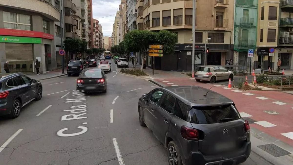 Punto en el que ocurrieron los hechos.