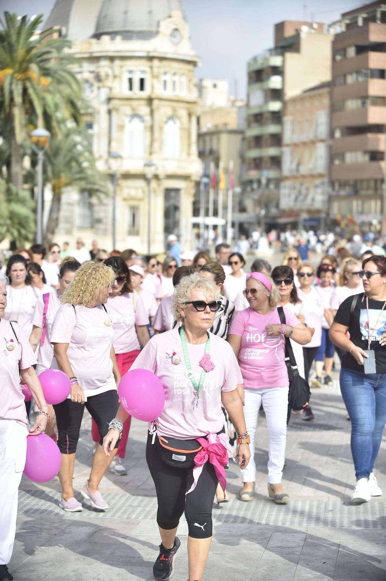 Marcha por la Lucha Contra el Cáncer de Mama en Cartagena