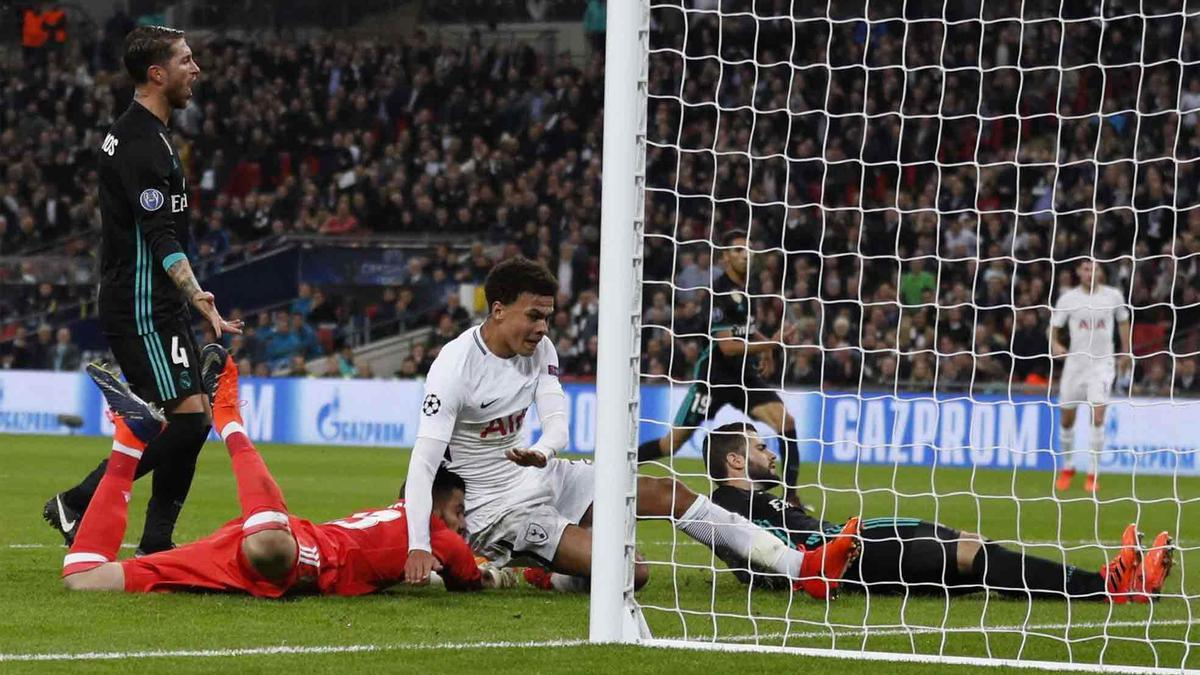 LACHAMPIONS | Tottenham - Real Madrid (3-1): El gol de Dele Alli en fuera de juego