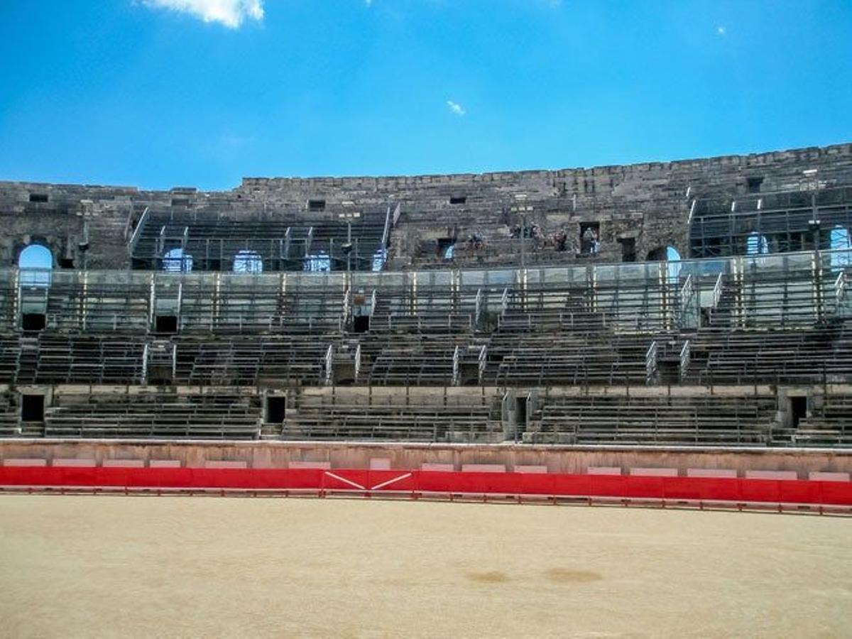 Interior del Anfiteatro de Arlés.