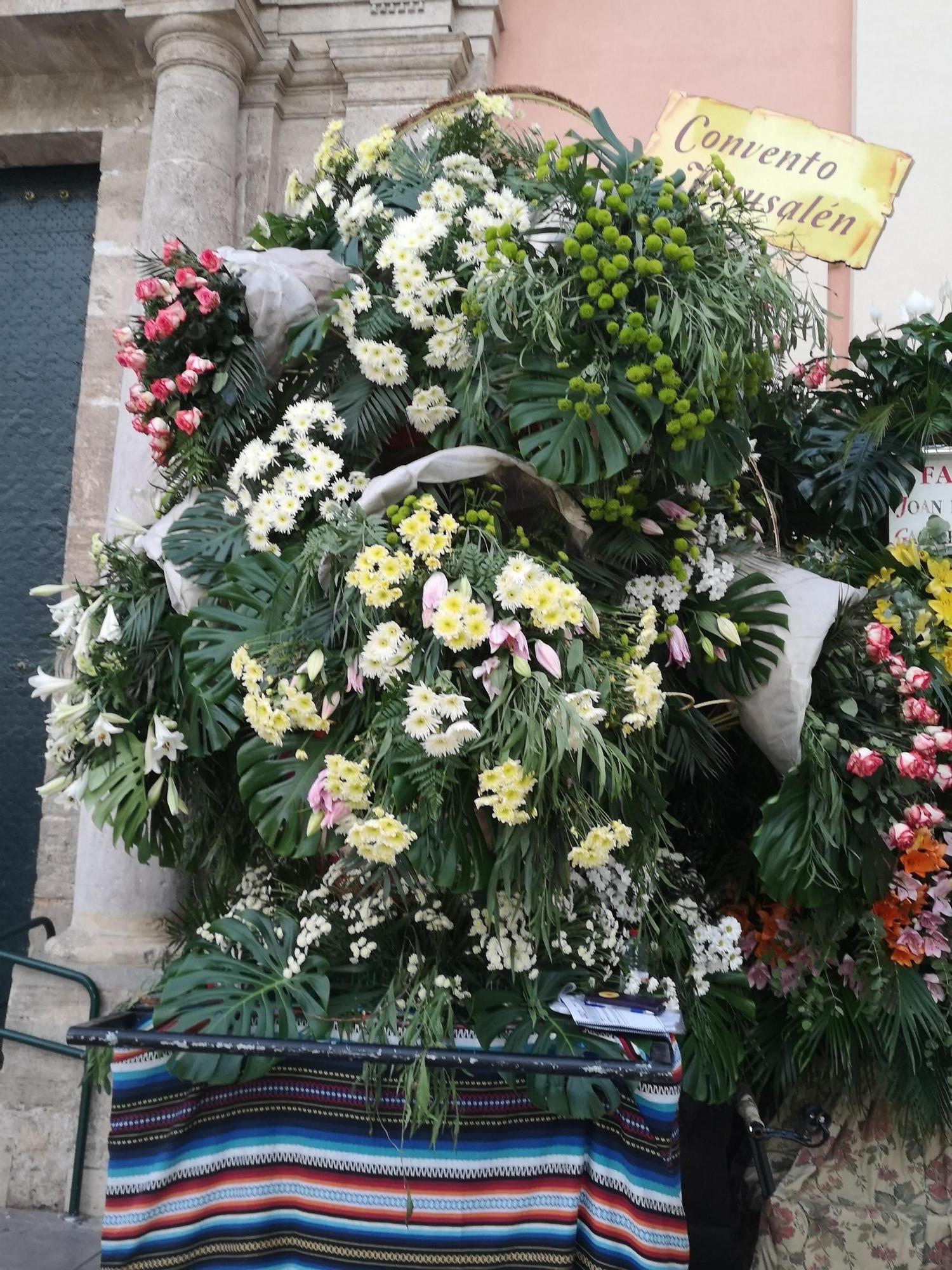 Revive las canastillas de la Ofrenda en las Fallas de Septiembre