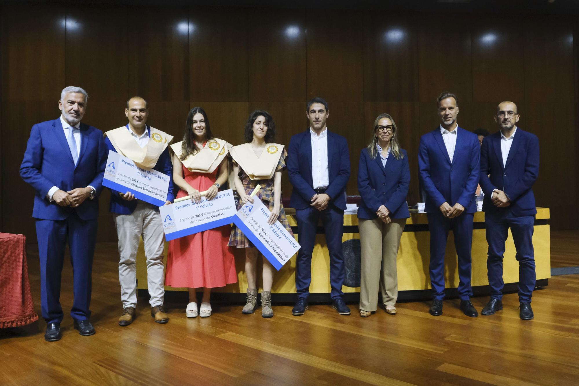 Entrega de los premios de Orden Promocional a los mejores estudiantes de la ULPGC