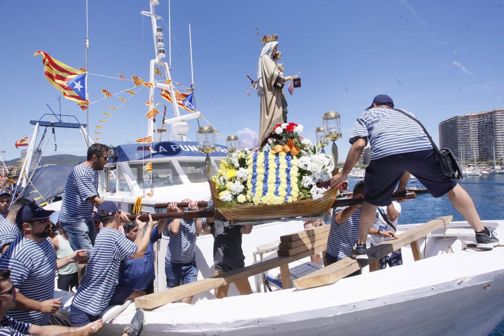Processó marinera en honor a la Verge del Carme a Palamós