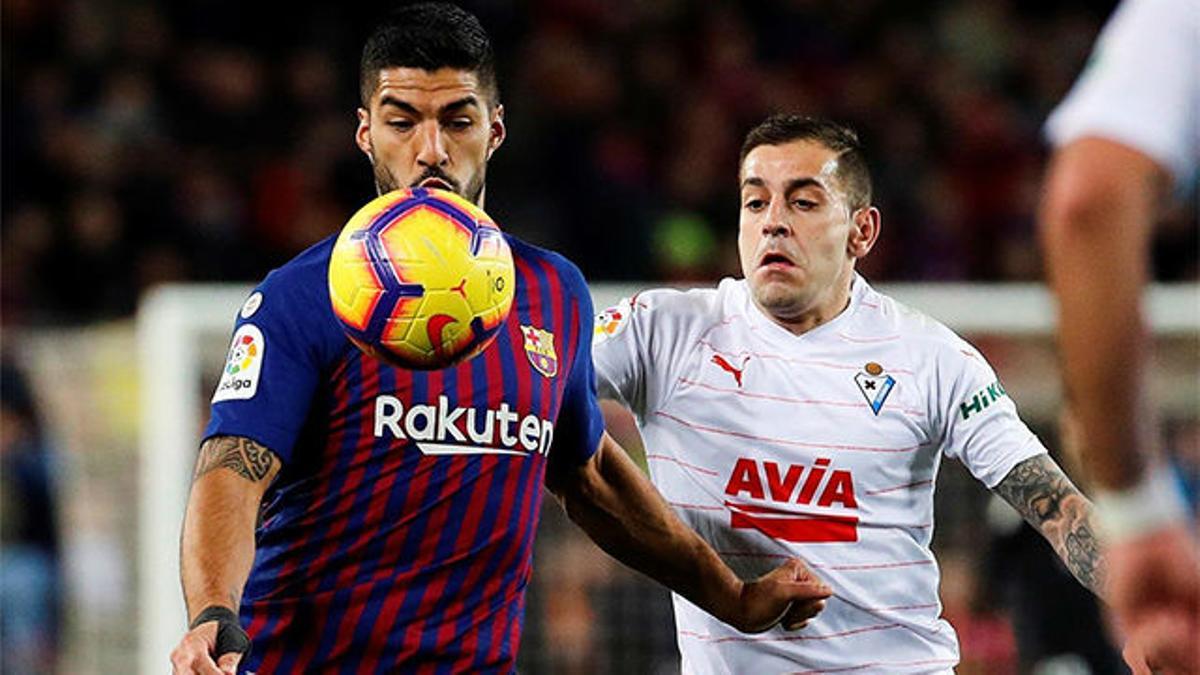 Suárez sentenció al Eibar con esta gran definición