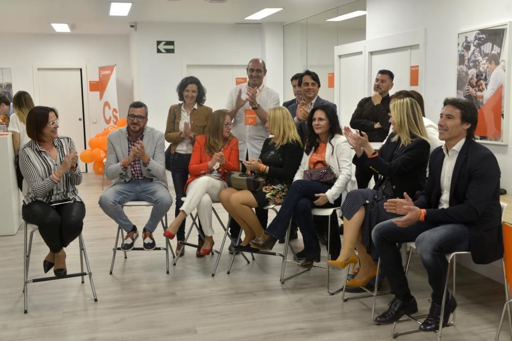 Noche electoral en la sede de Ciudadanos