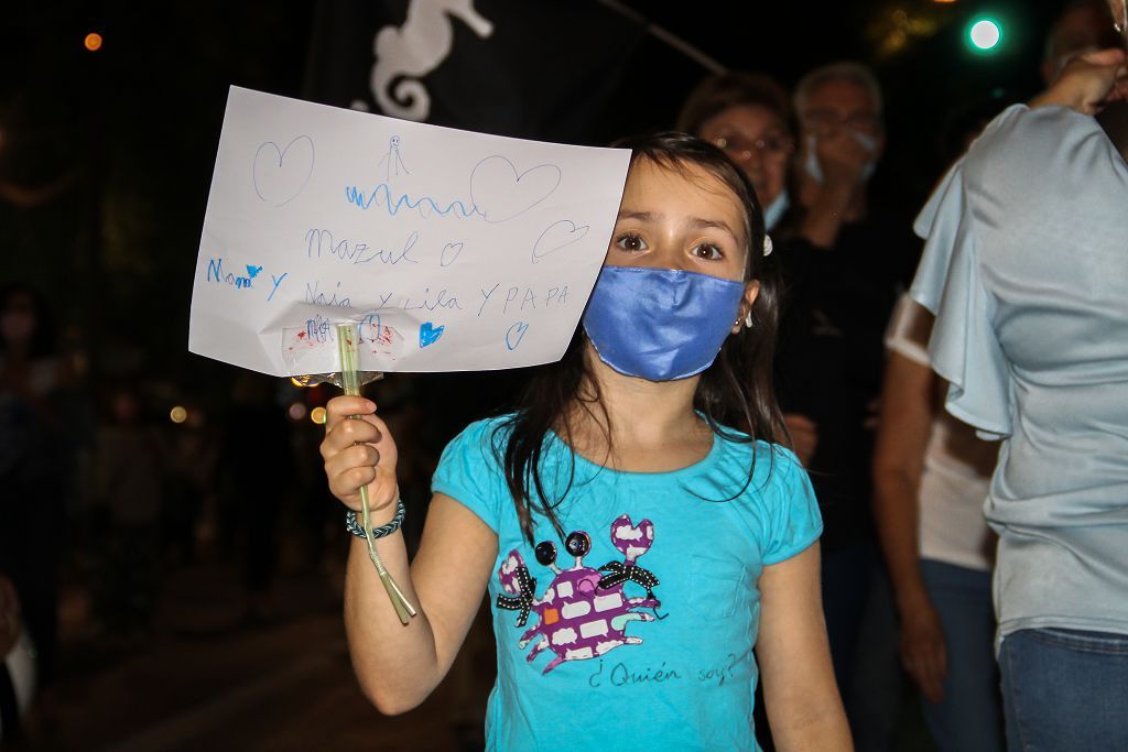 Manifestación por el Mar Menor en Murcia