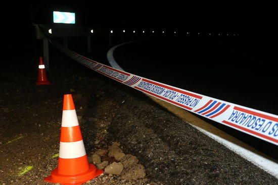 Accident de trànsit a la carretera de Montserrat