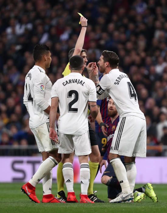 Les imatges del Madrid - Barça (0-1)