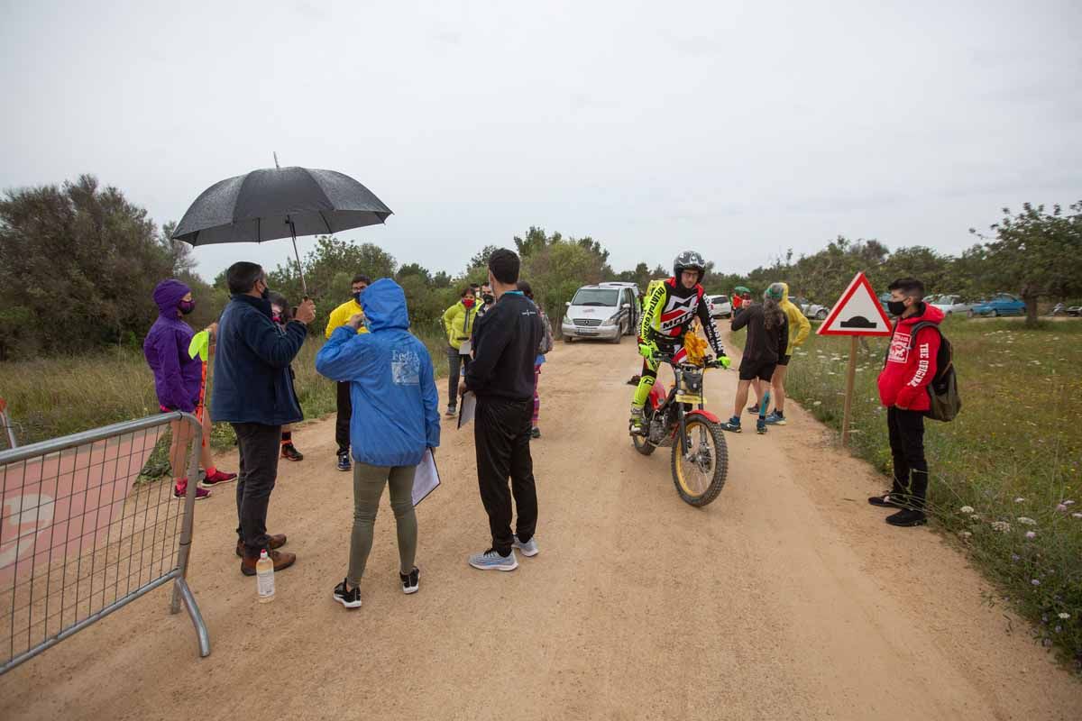 Prueba  CRI Trail Running, que se ha desarrollado en las inmediaciones de la ciudad de Ibiza