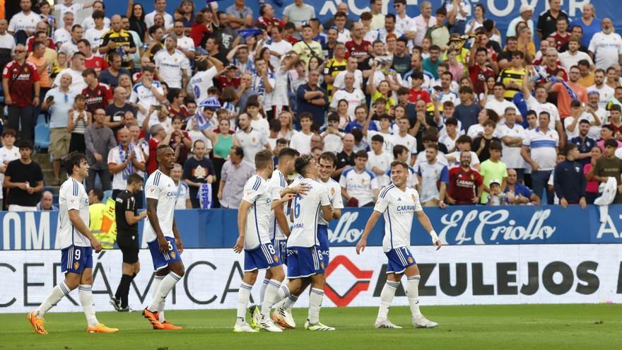 Francés dobla la alegría del Real Zaragoza en La Romareda