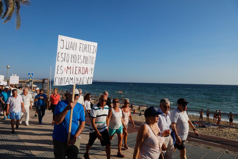 Demo für saubere Strände in Palma de Mallorca