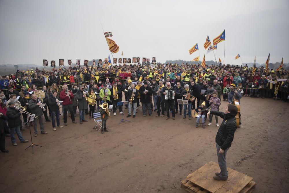 Nova jornada reivindicativa a Lledoners