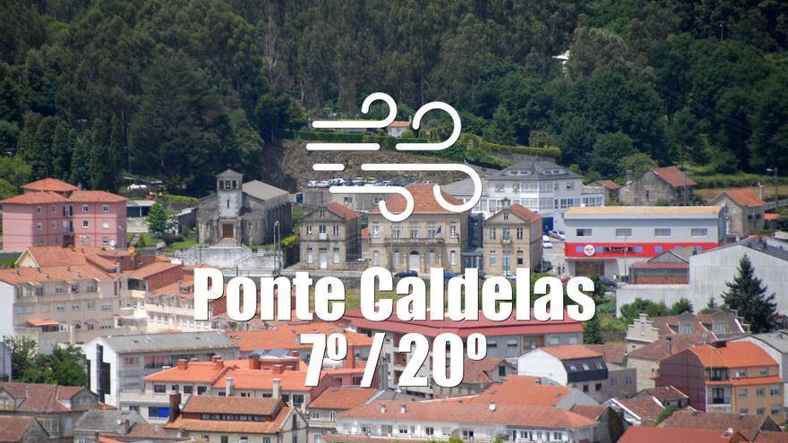 El tiempo en Ponte Caldelas: previsión meteorológica para hoy, miércoles 17 de abril