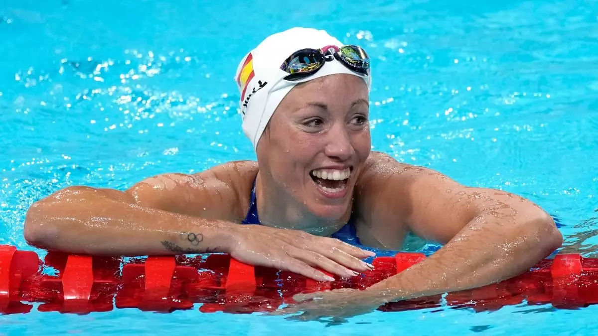 Jessica Vall, la nadadora tard赤a que brill車 en la braza