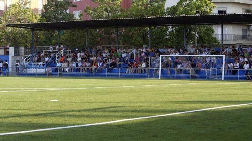 Imagen del Municipal Almozara donde juega el Ebro