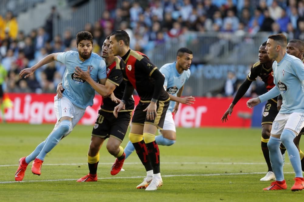 Las fotografías del partido en Balaídos entre Celta y Rayo Vallecano