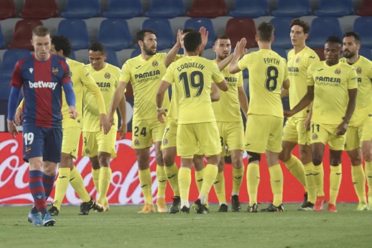 Las mejores imágenes del Levante UD - Villarreal