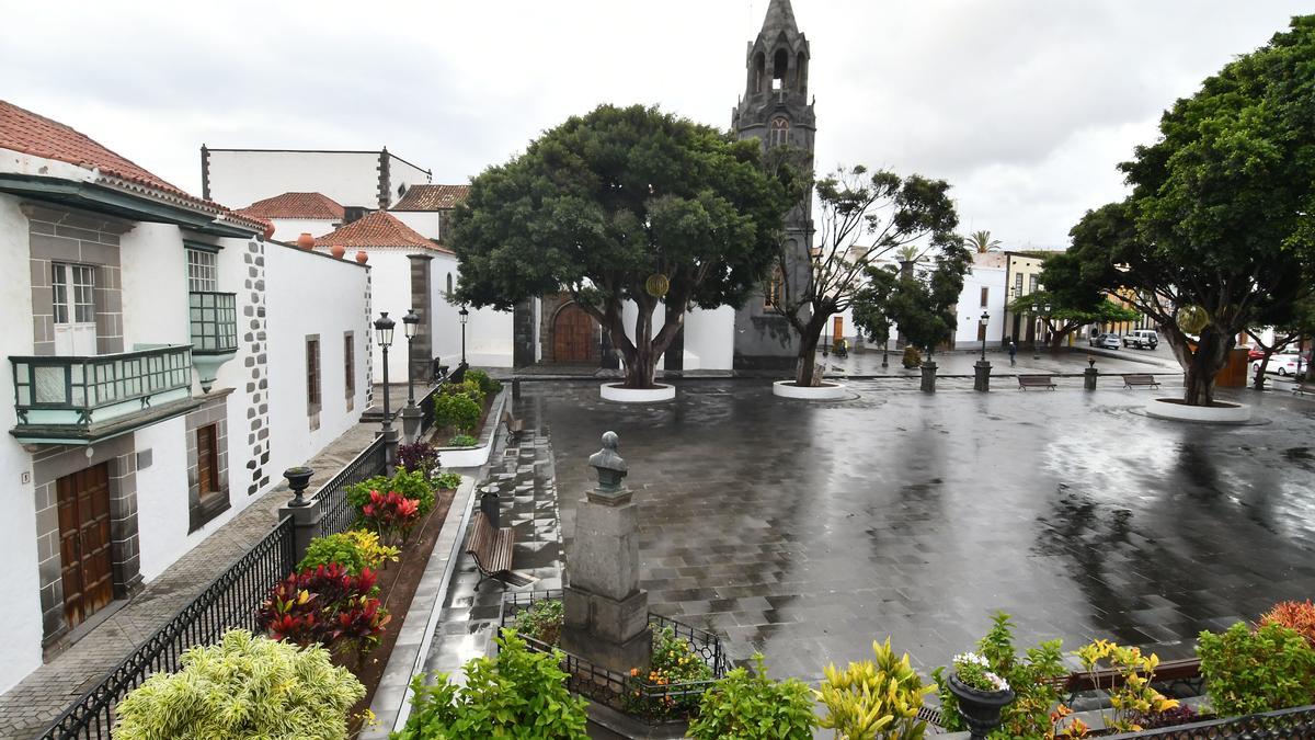 Plaza de San Juan, en el municipio de Telde