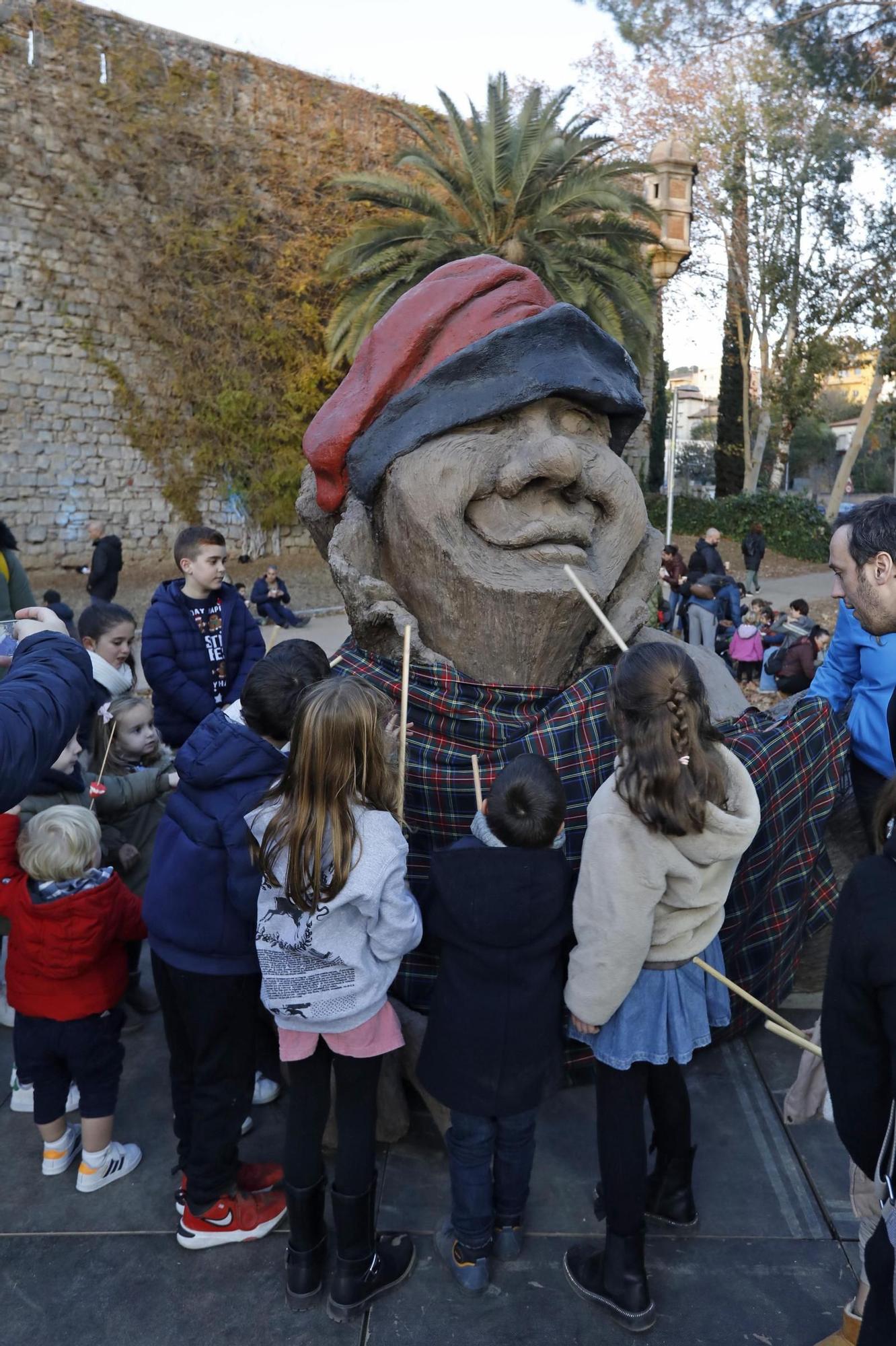 Les millors imatges de la Festa del Tió de Girona