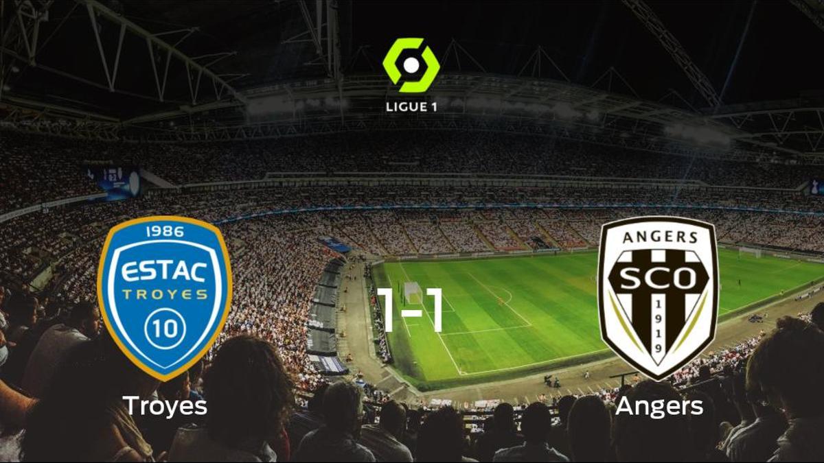 El Troyes y el SCO Angers se reparten los puntos y empatan 1-1