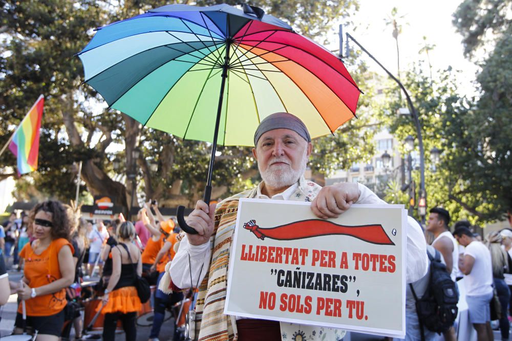 Manifestación del Orgullo LGTBi en Valencia