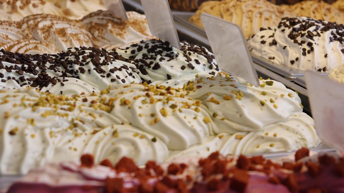 Jijonenca elabora sus propias mermeladas y tostados de almendra para sus helados.
