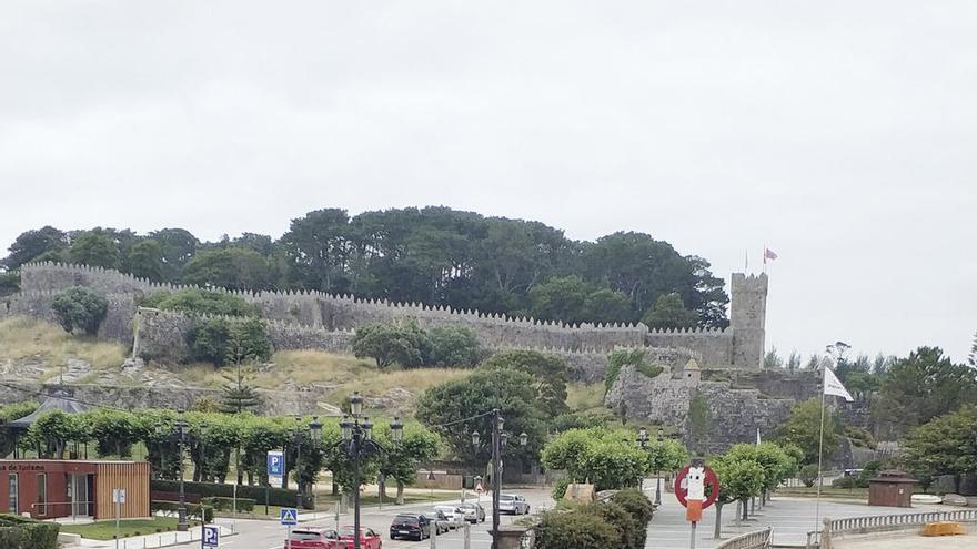 El semáforo de A Ribeira.